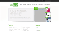 Desktop Screenshot of eco4theworld.com